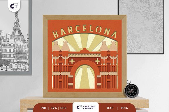 Arco De Triunfo 3D SVG for Countries Niche Shops