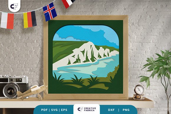 Dover Cliffs 3D Shadow Box SVG Review