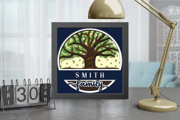 Review: 3D SVG Family Tree Shadow Boxes for Branding