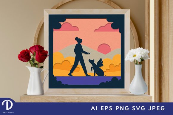 Review: Angel Dog Remembrance 3D Shadow Box Design