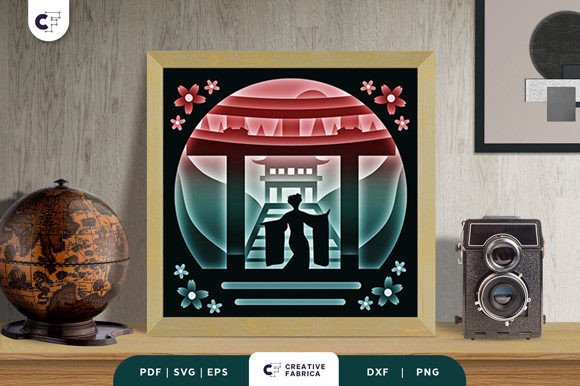 Torii Gate 3D SVG: A Countries Asset Review
